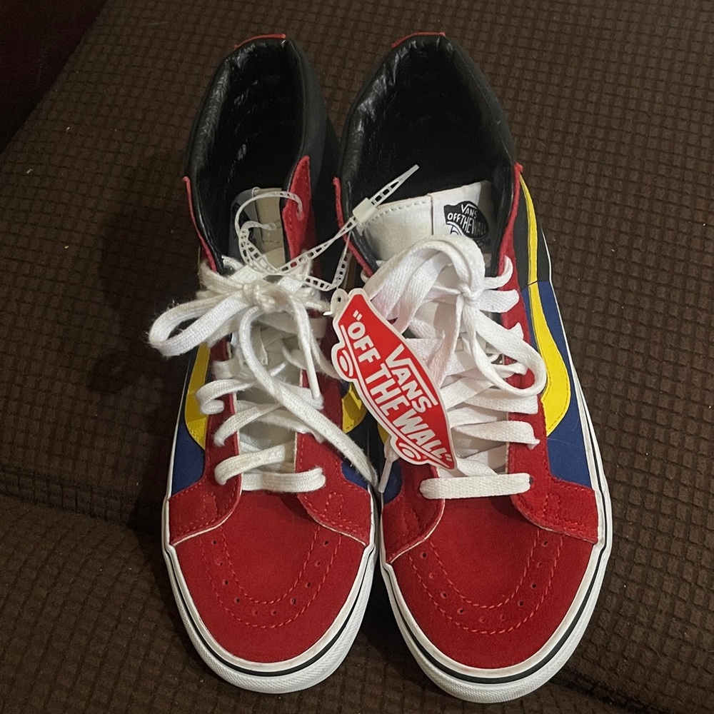 Vans Kids Multicolor High-Top Sneakers